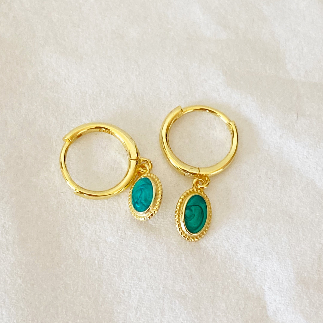ELIZABETH GOLD EARRINGS
