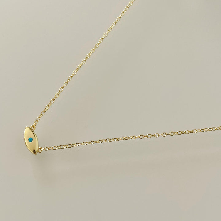 OJO GOLD NECKLACE SMALL