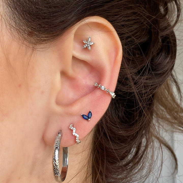THEA SILVER EARRINGS