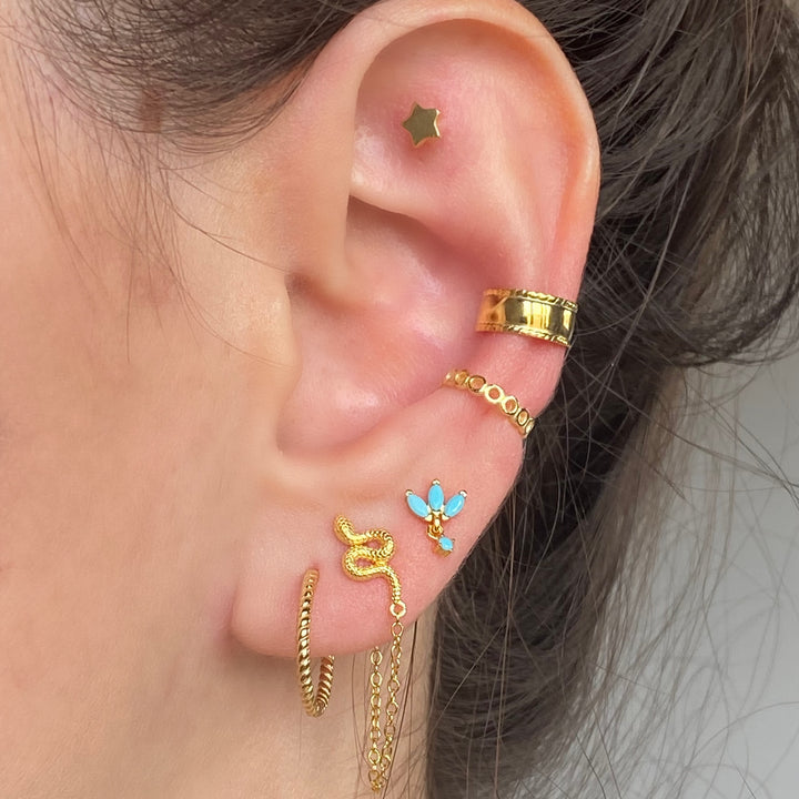 PIPER GOLD EARCUFF