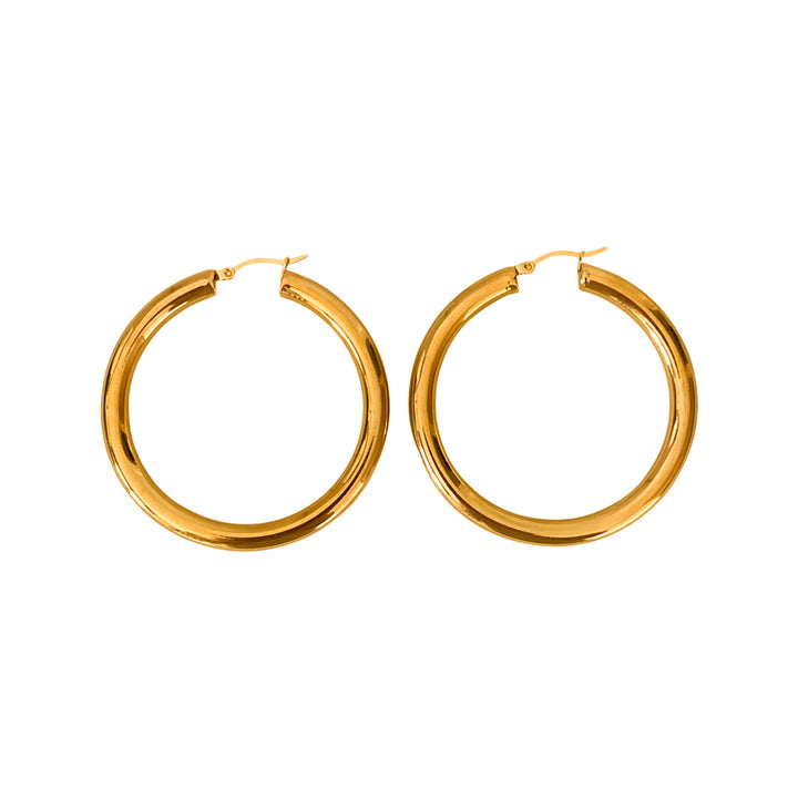 KATE GOLD LARGE EARRINGS