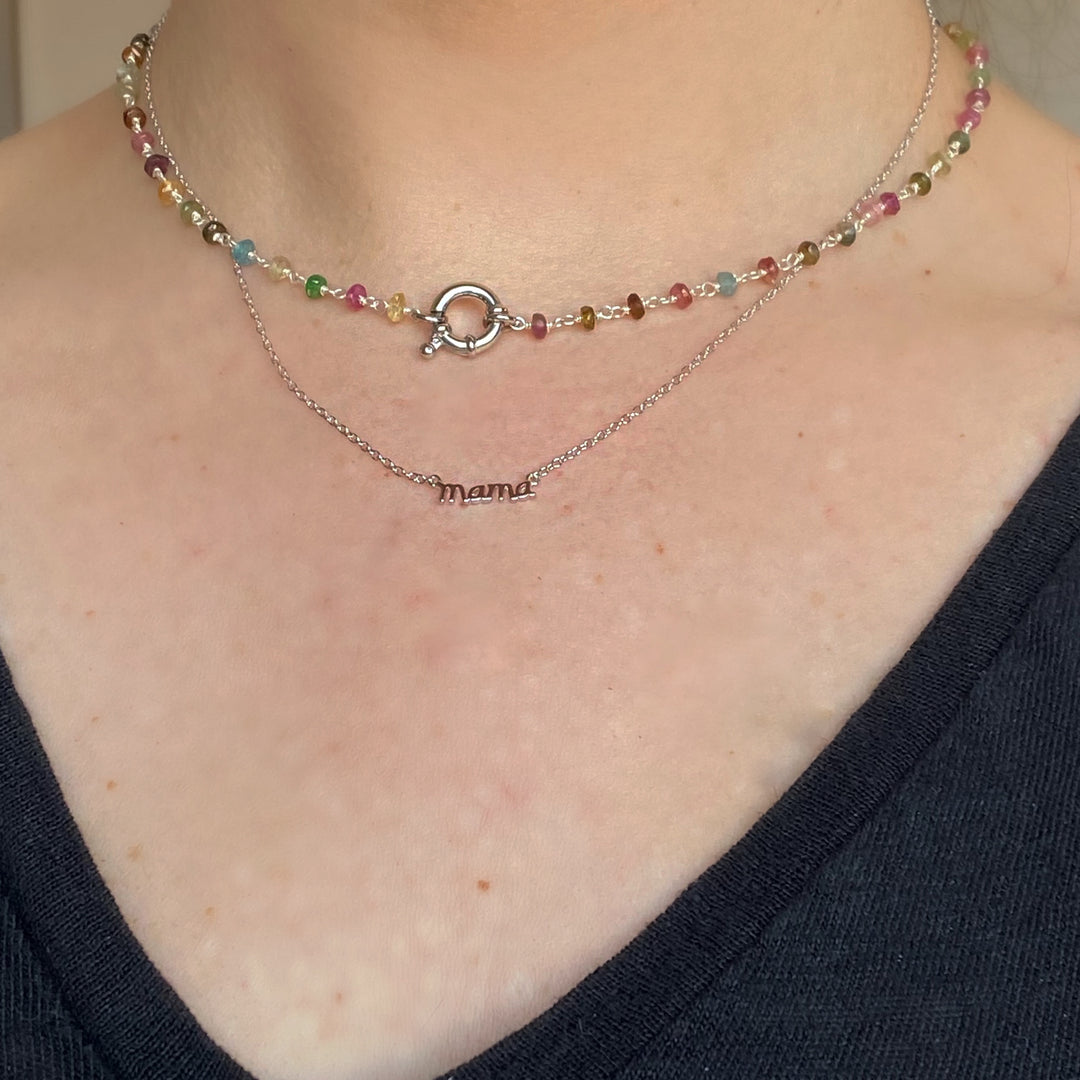 TAHOE SILVER NECKLACE