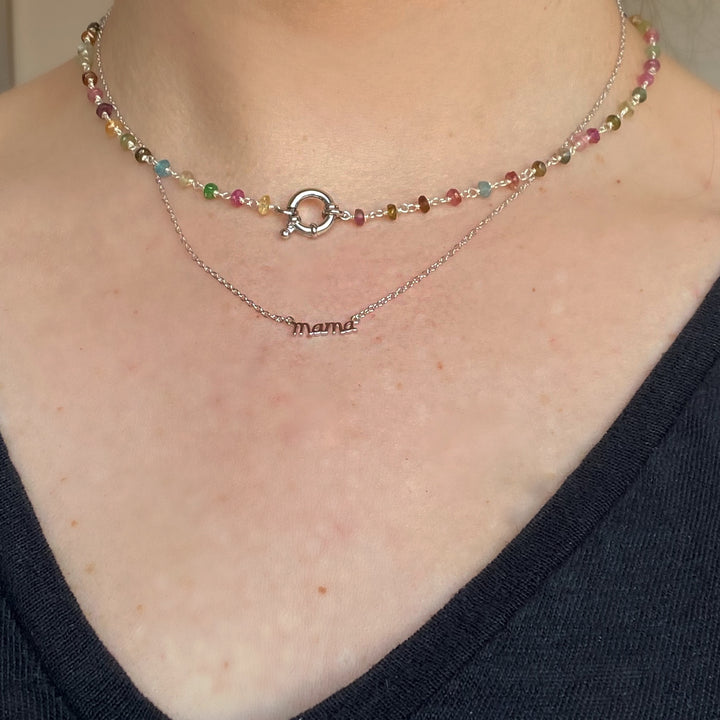 TAHOE SILVER NECKLACE