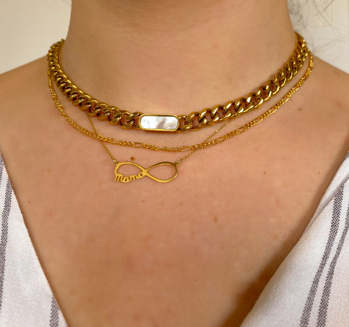 SILVIA GOLD NECKLACE