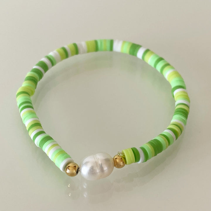 PEARLY GREEN BRACELET