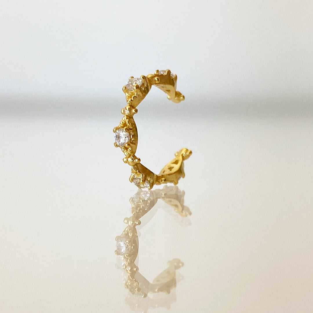 AZALEA GOLD EARCUFF