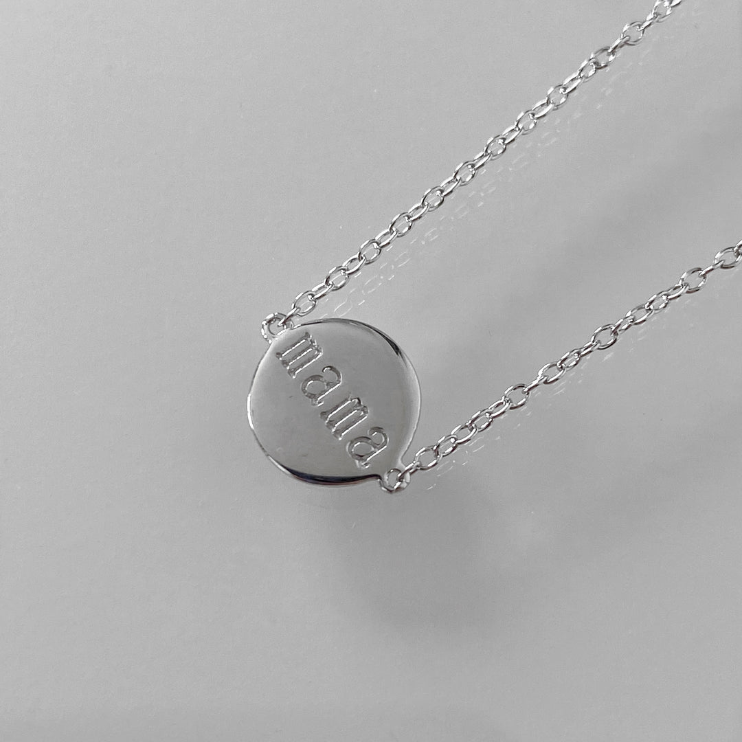MAMA CIRCLE SILVER BRACELET