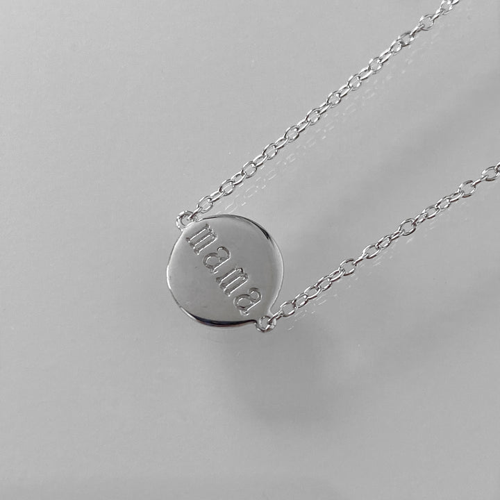 MAMA CIRCLE SILVER BRACELET