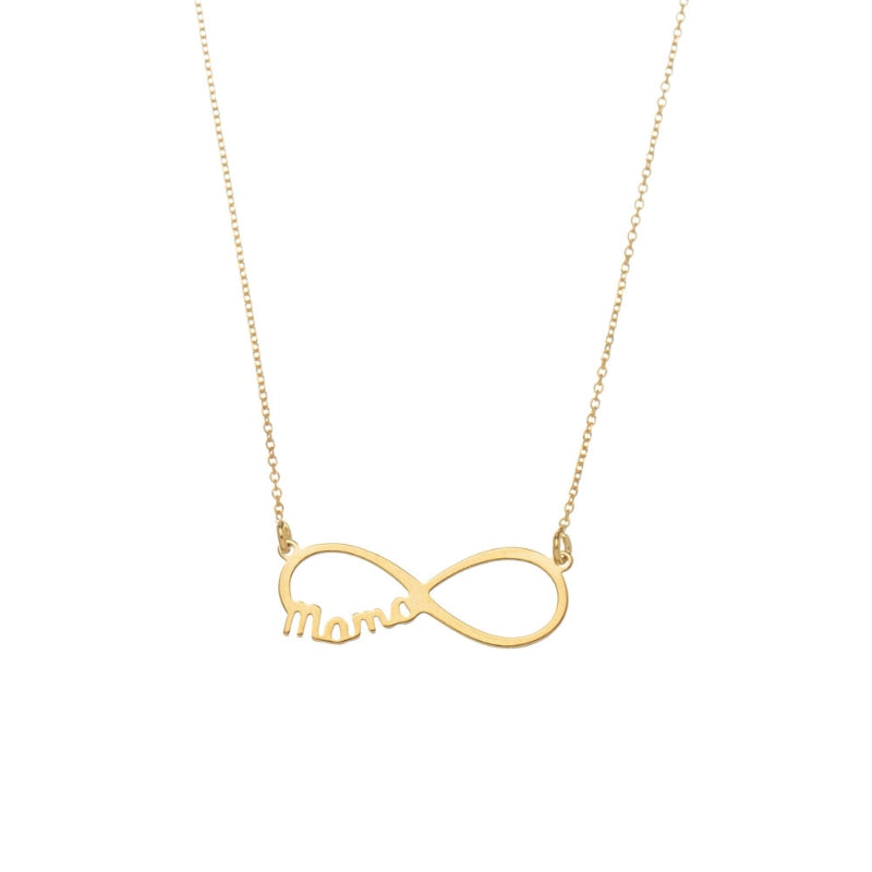 MAMA INFINITY GOLD NECKLACE