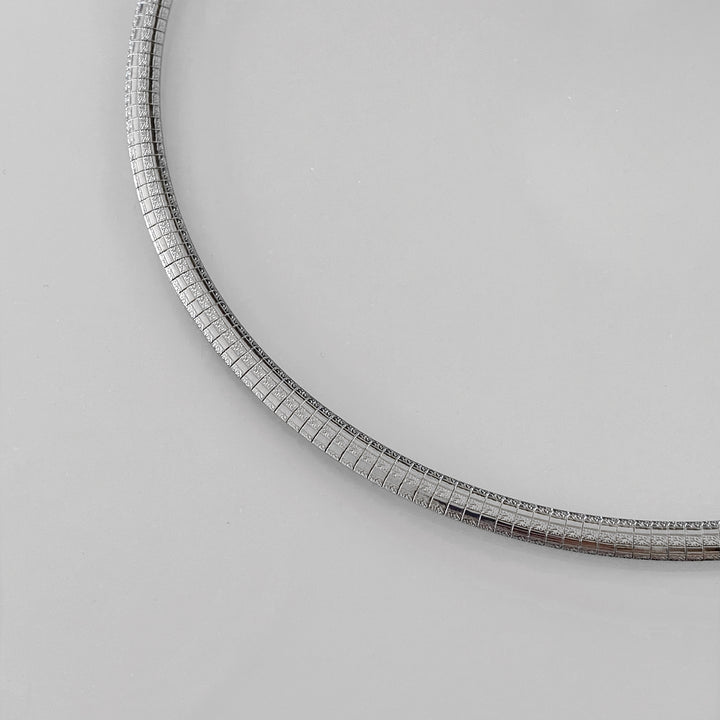 JADE SILVER NECKLACE