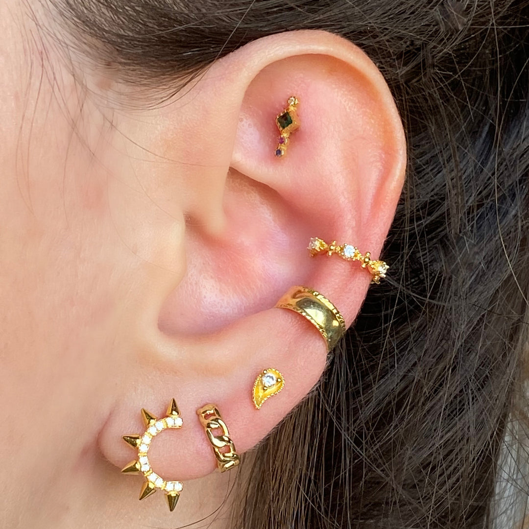 HELENA GOLD EARRINGS