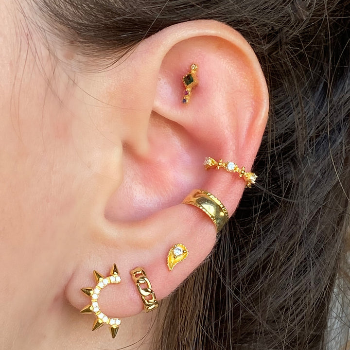 HELENA GOLD EARRINGS