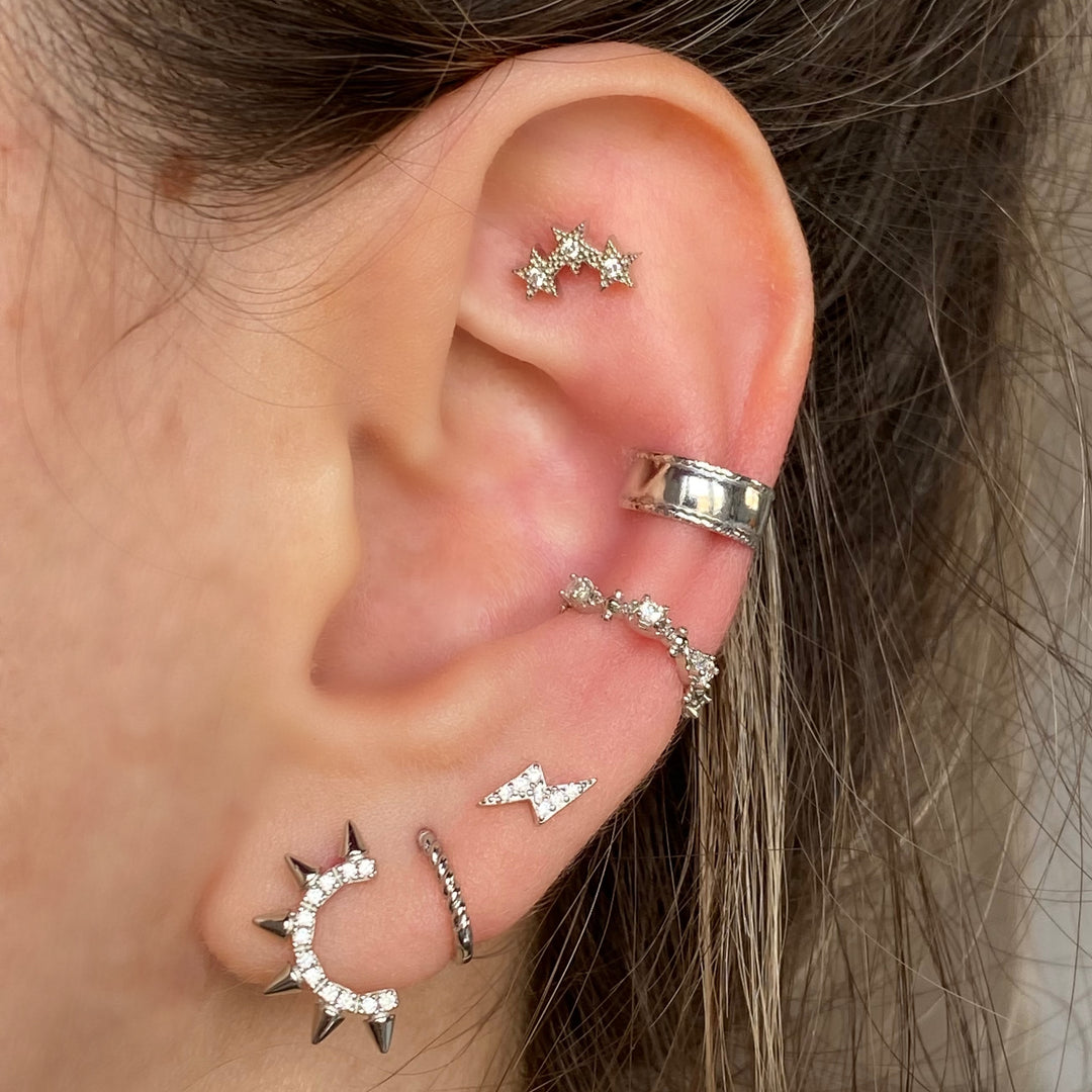 SUPERSTAR SILVER PIERCING