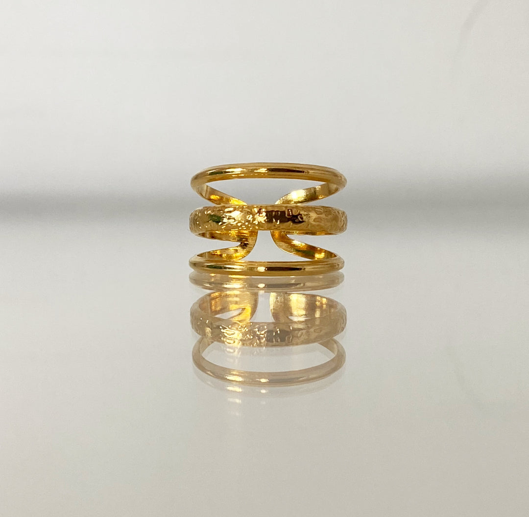 TRINITY GOLD RING