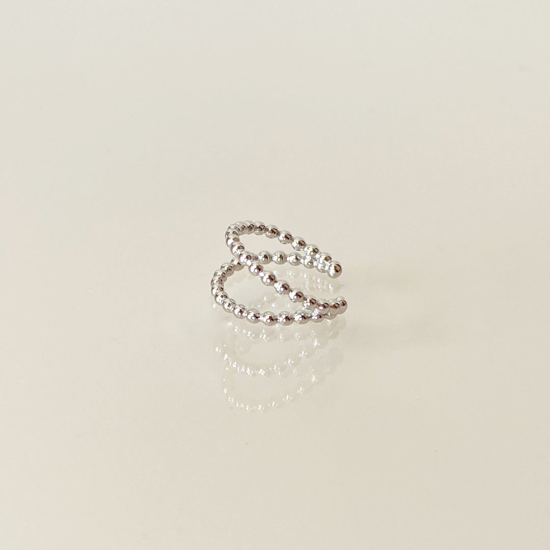 LISA SILVER EARCUFF