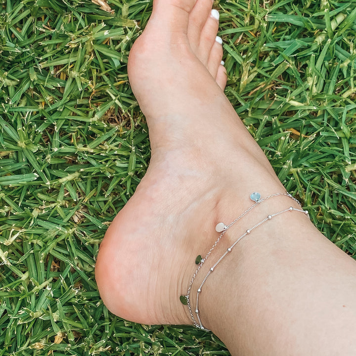 INDY SILVER ANKLET