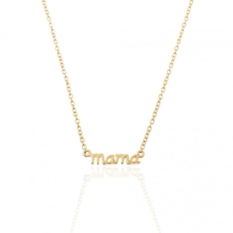 MAMA SMALL GOLD NECKLACE
