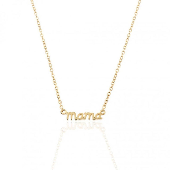 MAMA SMALL GOLD NECKLACE