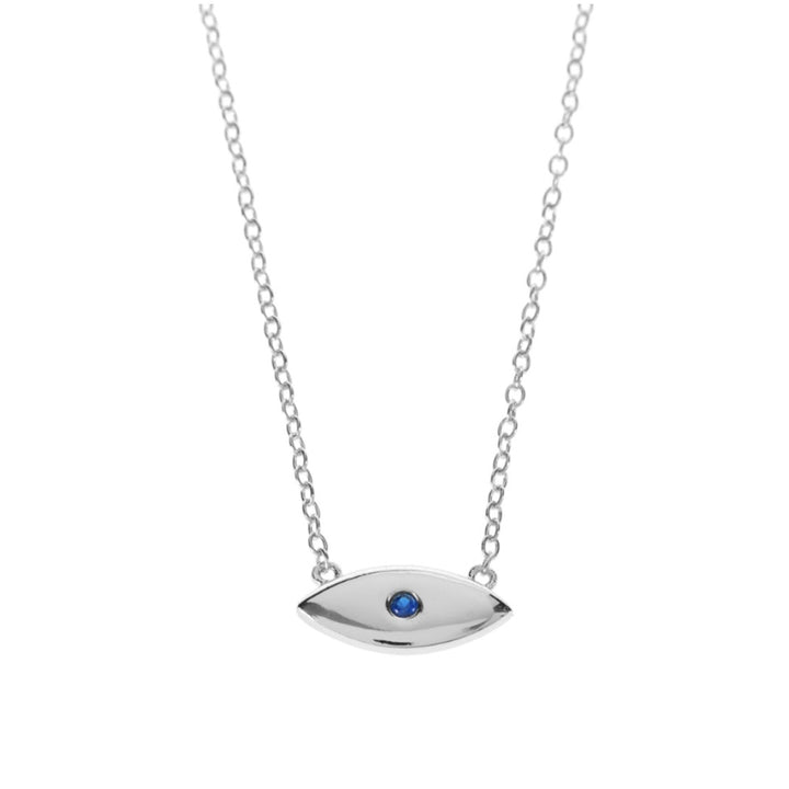 OJO SILVER NECKLACE