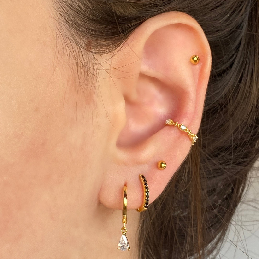 TINA GOLD EARRINGS