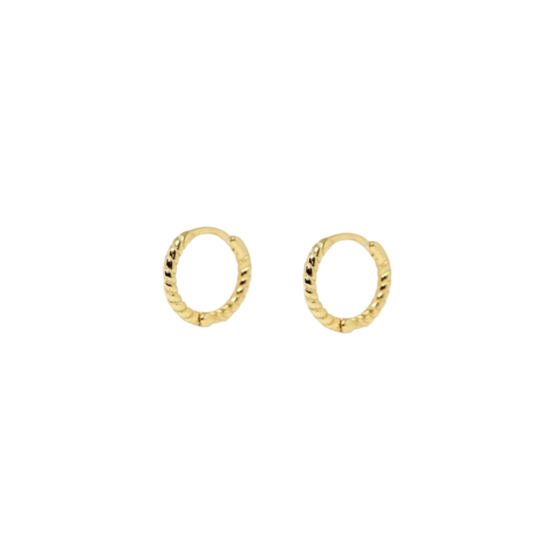 KENDAL GOLD TINY EARRINGS