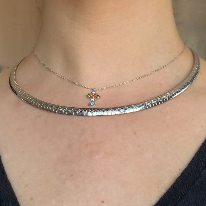HARPER SILVER NECKLACE