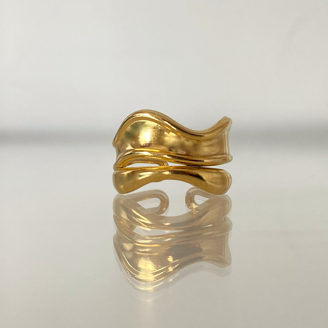 RIVER GOLD RING