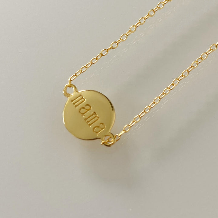 MAMA CIRCLE GOLD BRACELET