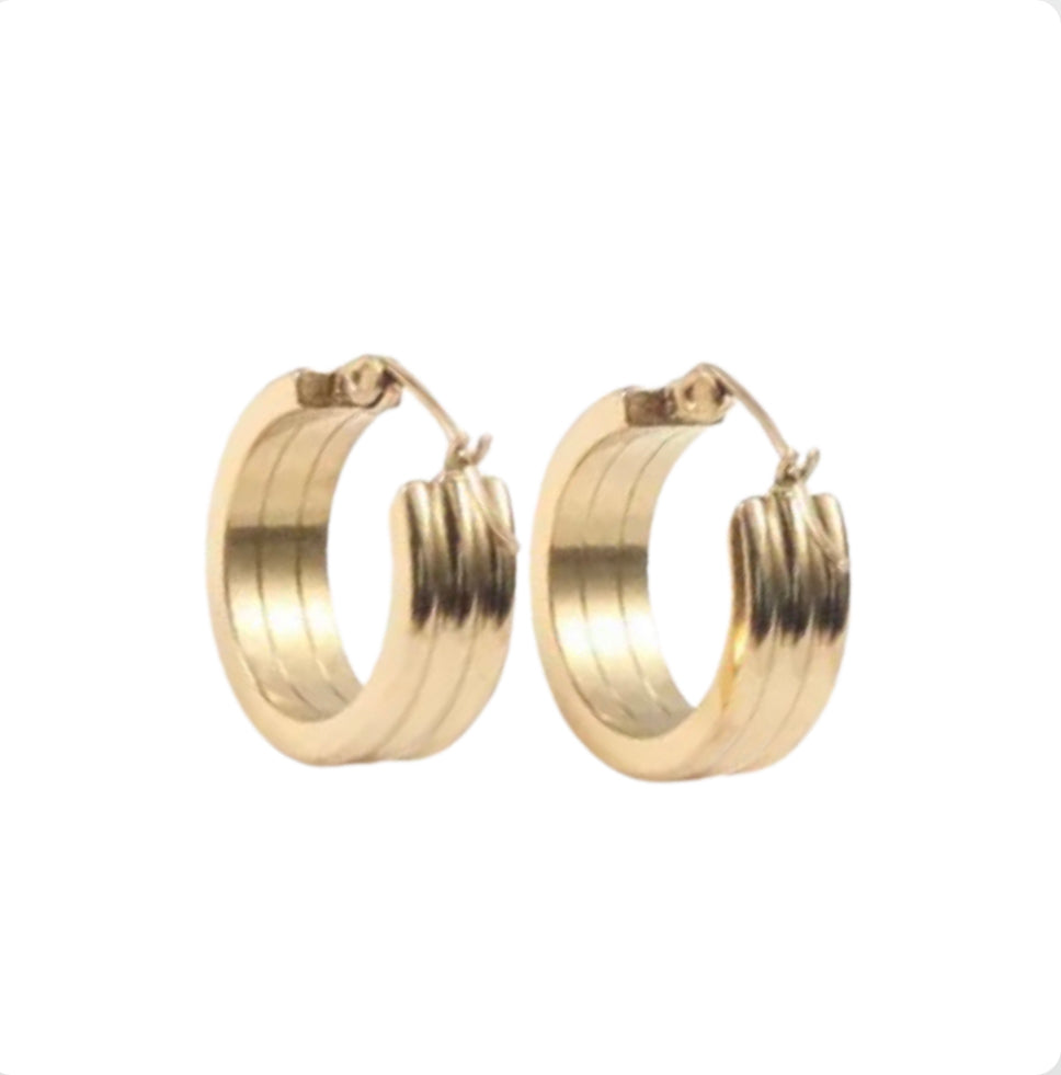 JESSICA GOLD EARRINGS