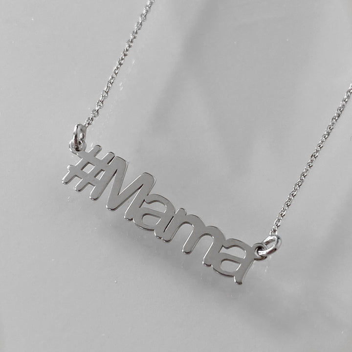 HASHTAG MAMA SILVER BRACELET