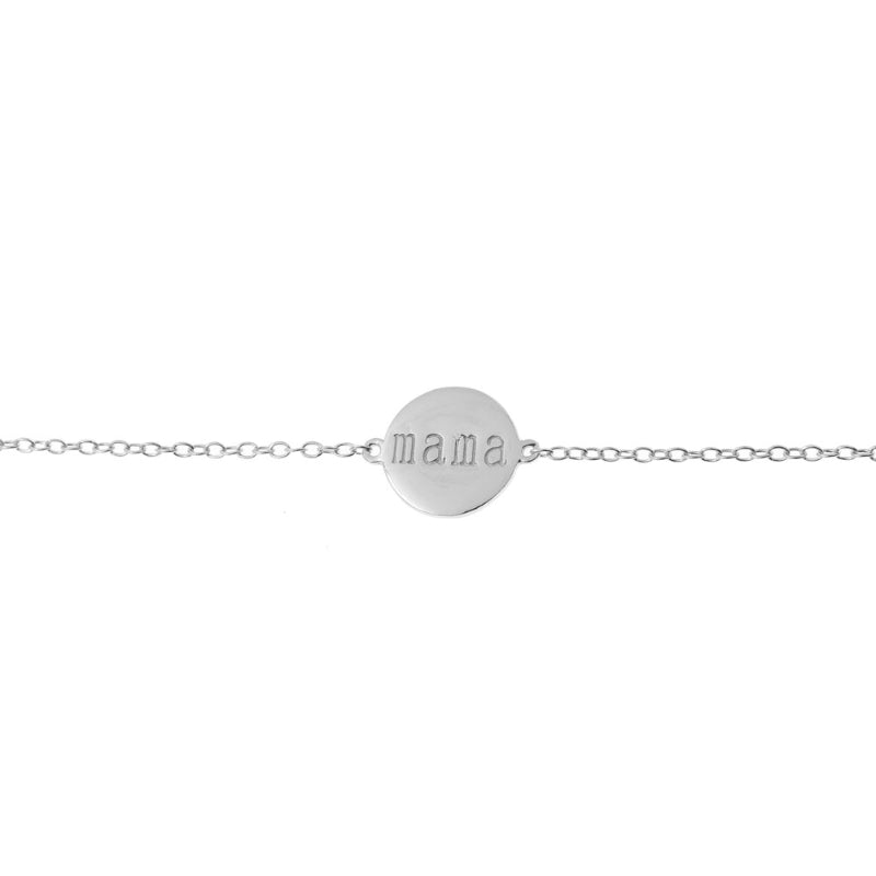 MAMA CIRCLE SILVER BRACELET