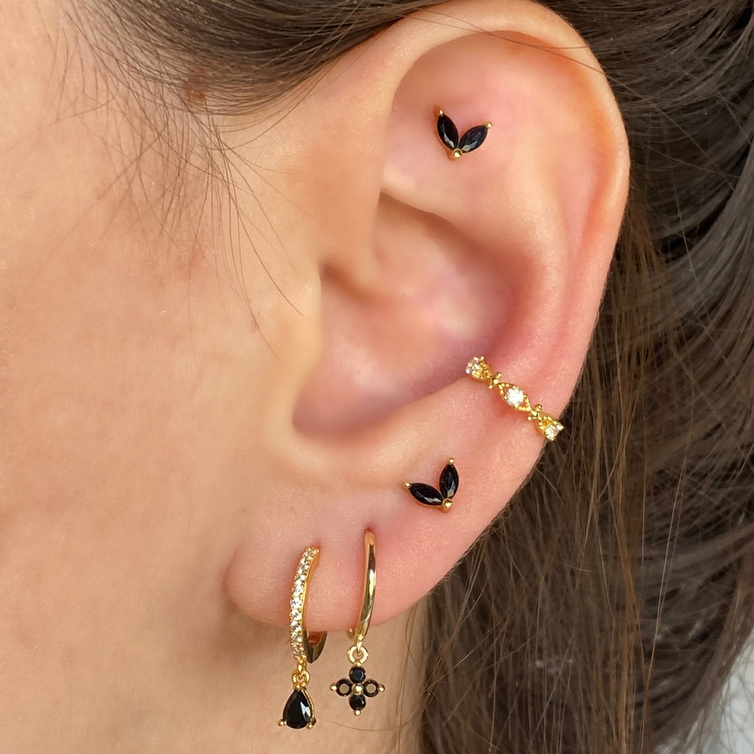 AZALEA GOLD EARCUFF