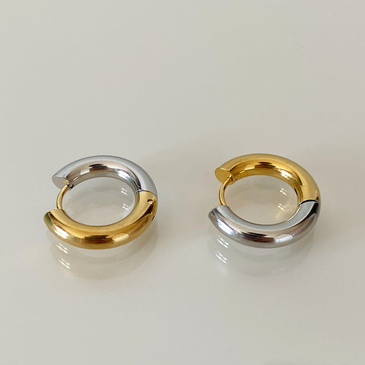LEXIE GOLD & SILVER EARRINGS