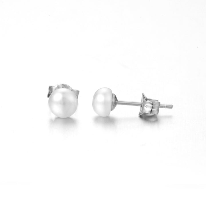 PEARL SILVER EARRINGS