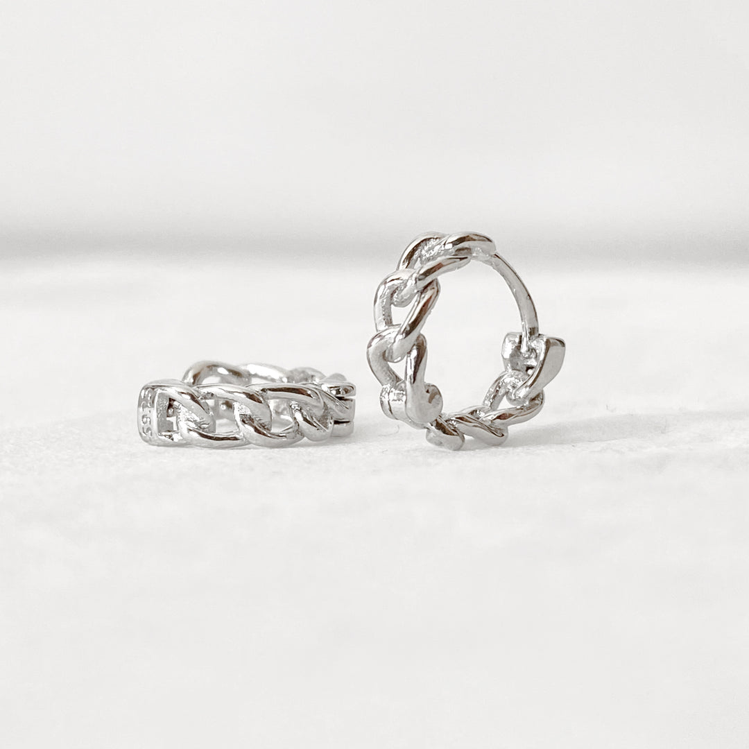 CHELSEA SILVER EARRINGS