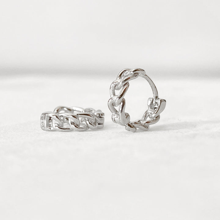 CHELSEA SILVER EARRINGS