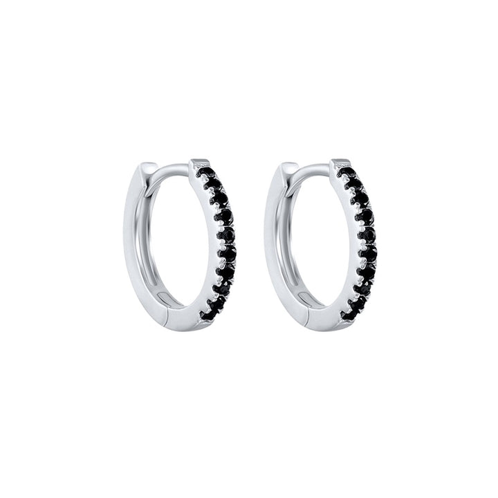 LINDSEY SILVER BLACK EARRINGS