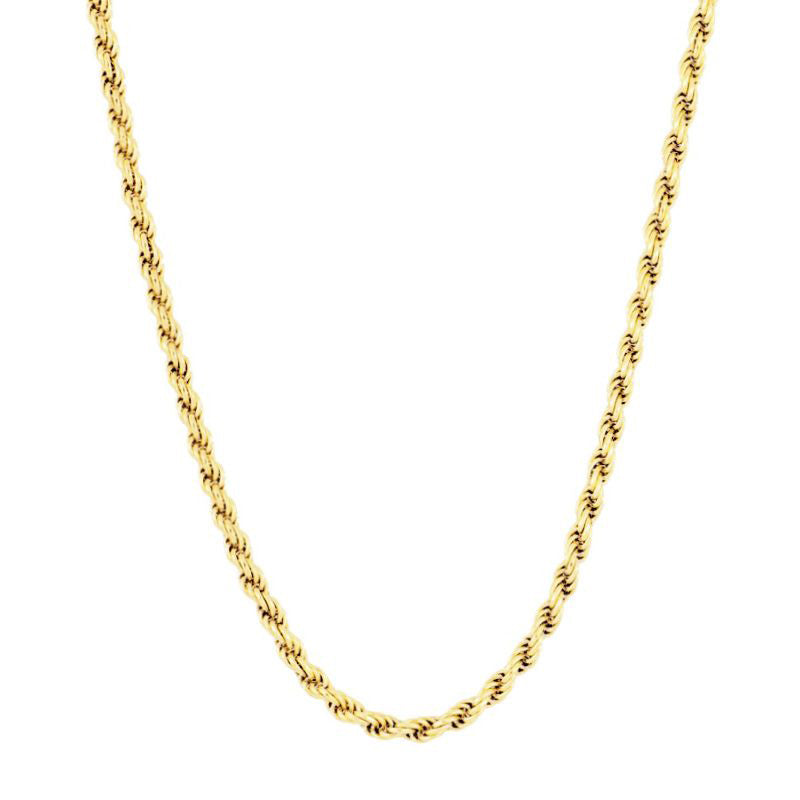TWIST GOLD NECKLACE